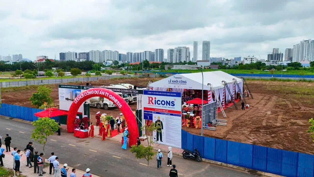 Lễ khởi công dự án TT Genesis tại Nam Sài Gòn