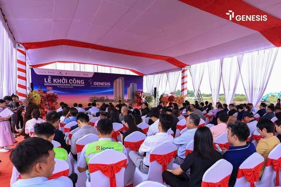 Lễ khởi công dự án TT Genesis tại Nam Sài Gòn