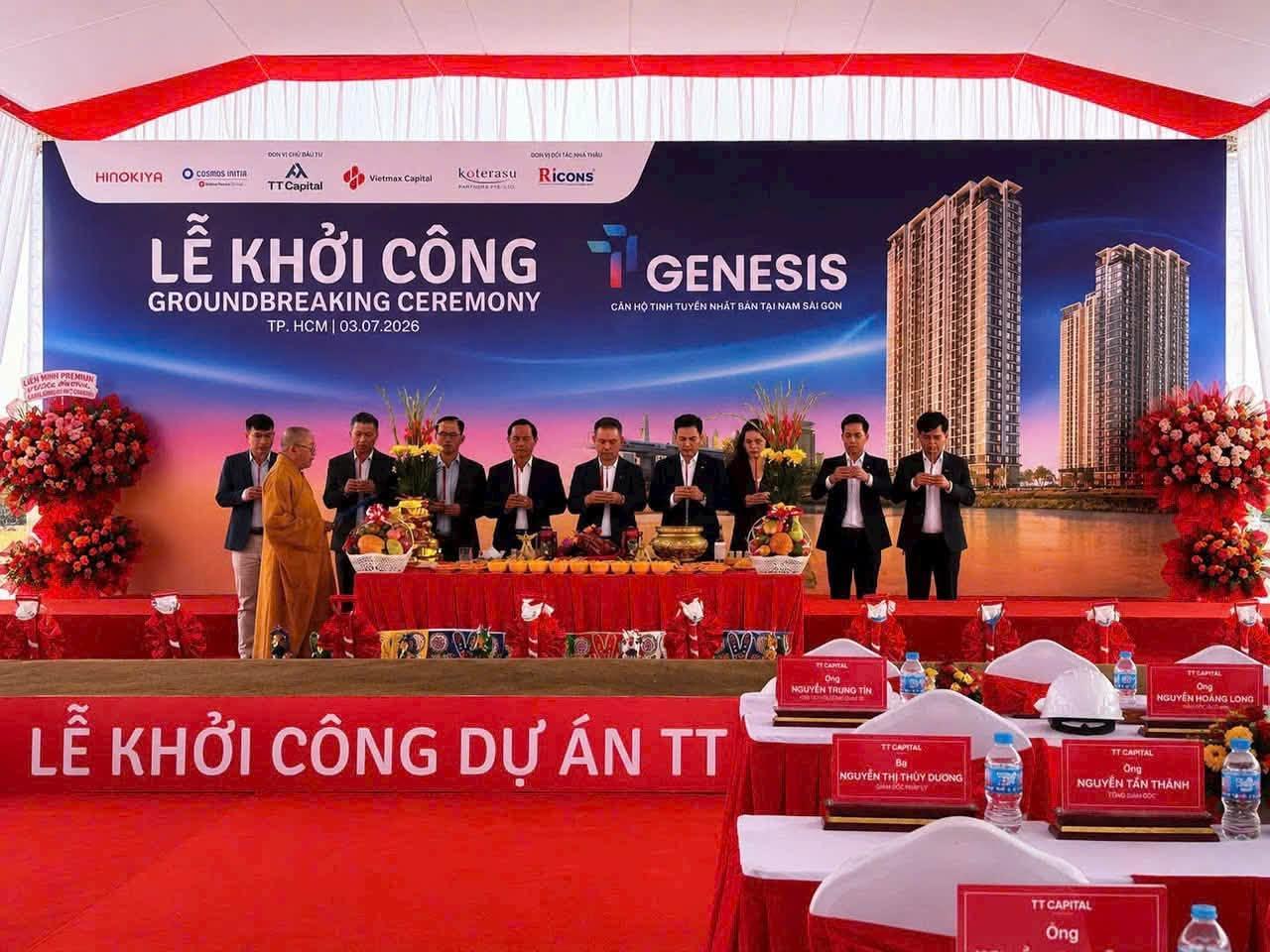 Lễ khởi công dự án TT Genesis tại Nam Sài Gòn