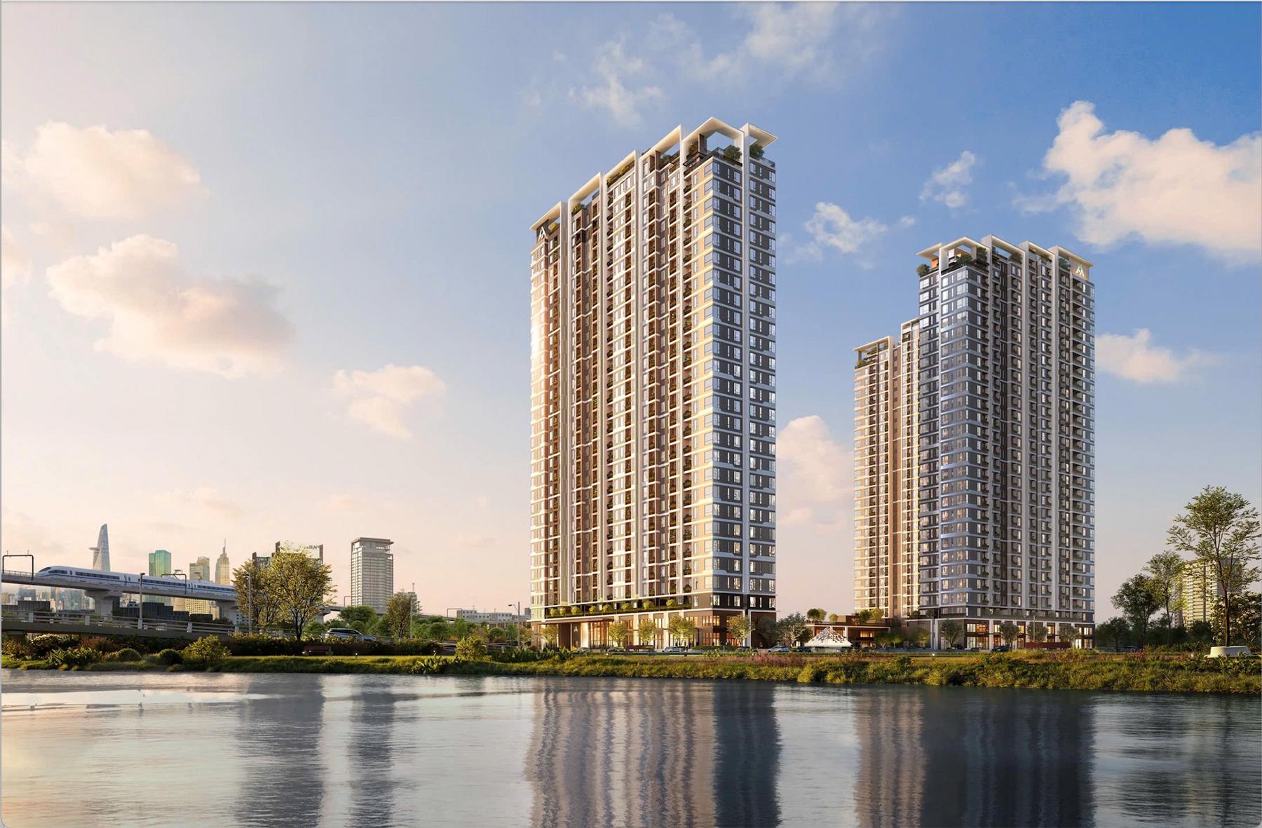Phối cảnh tổng thể dự án TT Genesis tại Nam Sài Gòn